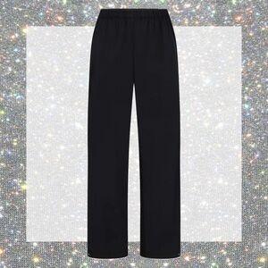 SKIMS Woven Nylon Pants in Onyx size XS NWT!